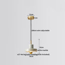 GobekUsa LED Marble Pendant Lamp: Modern Luxury Hanging Light for Home, Restaurant & Bedroom