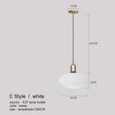 GobekUsa LED Glass Chandelier: Modern Dining Room Pendant Lights Hanging Lamp Fixtures