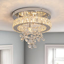 GobekUsa Crystal LED Ceiling Chandelier for Luxury Living Room Decor