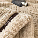 GobekUsa Cozy Fluffy Fleece Blanket for Autumn Winter, Soft Warm Maternal Child Bed Sofa Cover