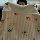 GobekUsa Cozy Fleece Blanket | Multi-Use Office & Home Shawl | Soft & Warm Blanket