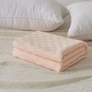 GobekUsa Cotton Waffle Towel Quilt Single Blanket for Office & Picnics