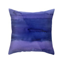 GobekUsa Blue Purple Polyester Pillow Case Throw Pillow Cover for Home Office Bedroom Sofa