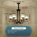 GobekUsa Crystal Chandelier: Modern Luxury Main Light for Livingroom, Hall, and Restaurant