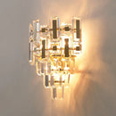 GobekUsa Crystal Wall Lamp: Elegant Living Room & Bedroom Decor