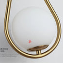 GobekUsa Glass Ball LED Wall lamp Nordic Modern Minimalist Bedroom Lighting Fixtures