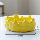 "GobekUsa Ceramic Bubble Clouds Ashtray for Home & Office Smoking Accessories"