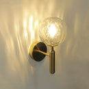 GobekUsa Glass Ball Wall Lamp Metal Wall Lights for Modern Living Room Decoration