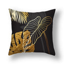 GobekUsa Big Leaves Cushion Covers - Nordic Simple Decorative Pillows for Living Room
