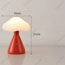 GobekUsa LED Mushroom Night Light Touch Switch Bedside Lamp Kid's Room Decor