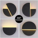 GobekUsa Adjustable LED Wall Lamp for Modern Bedroom and Aisle Lighting