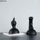 GobekUsa Hand & Foot Statue Artwork: Abstract Sculpture Ornaments for Room Decor