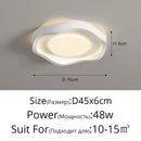 GobekUsa Cream Style LED Ceiling Lamps for Modern Simple Living Room Lighting