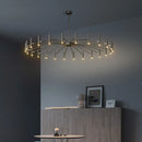 GobekUsa LED Ceiling Chandelier: Minimalist Nordic Home Lighting for Living Room, Bedroom, Dining Area