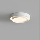 GobekUsa LED Round Ceiling Light for Living Room, Bedroom, Study - White/Black, AC90-260V