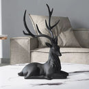 GobekUsa Deer Sculpture: High-End Resin Elk Figurine for Luxury Home Decor
