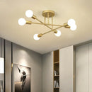 GobekUsa LED Ceiling Chandelier: Modern Light Fixture for Living Room, Bedroom, Hall - Indoor Home Decor