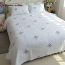 GobekUsa Cotton Quilted Embroidered Bedspread Set