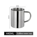 GobekUsa Double Wall Stainless Steel Coffee Mug for Home & Travel
