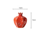 GobekUsa Handmade Pomegranate Ceramic Vase: Stylish Home Decor & Flower Arrangement Accessory