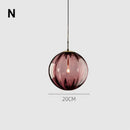 GobekUsa Glass Ball Lustre Pendant Lights - Modern Nordic Design for Kitchen, Bedroom, or Restaurant