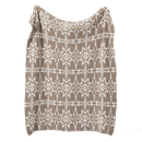 GobekUsa Bohemian Flower Knitted Throw Blanket