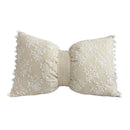 GobekUsa Boho Linen Cotton Pillow Cover with Tassels - Beige Square/Rectangular 45x45cm/30x50cm