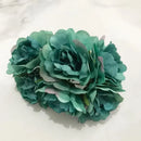 GobekUsa Blue Flower Stamen Berries Bundle for DIY Wedding Cake Decor