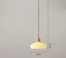 GobekUsa Blue Glass Pendant Lights for Bedroom Dinning Living Room
