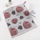 GobekUsa Cat Gauze Hand Towels - Set of 4 | 100% Cotton, 35*40cm | Bathroom & Kitchen Essentials