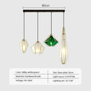 GobekUsa LED Glass Pendant Light for Home, Cafe, Bar | Modern Designer Art Lamps