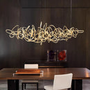 GobekUsa LED Pendant Chandeliers for Modern Living & Dining Room Lighting