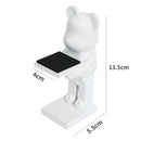GobekUsa Bear Statue Watch Rack: Smart Watch Display & Storage Stand