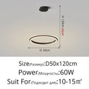 GobekUsa LED Pendant Lamp: Modern Minimalist Style for Bedroom, Kitchen & Foyer
