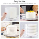 GobekUsa Cake Cream Scrapers: Saw Tooth Smoother Contour Pastry Dessert Baking Tools