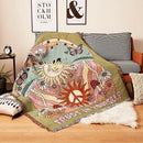 GobekUsa Gothic Thread Double-sided Tapestry Blanket - Versatile Homestay and Outdoor Decoration