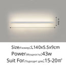 GobekUsa Acrylic LED Wall Lamps with Hooks for Bedroom Shelves & Background Wall Decor