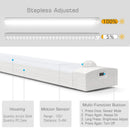 GobekUsa LED Motion Sensor Light Bar Night Lights USB Rechargeable Handheld Lamp