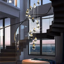 GobekUsa Crystal Chandelier Pendant Lights for Elegant Home Decor
