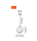 GobekUsa Glass Ball LED Pendant Light for Modern Living Room Décor