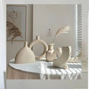 GobekUsa Ceramic Art Vase: Modern, Simple, & Elegant Home Décor Ornaments for Living Room & Bedroom