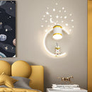GobekUsa Astronaut Cartoon LED Wall Lamp for Modern Home Decor