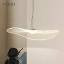 GobekUsa Lotus Leaf Hat Chandelier: Modern Fashion for Living Room & Bedroom