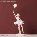 GobekUsa Balloon Girls Resin Home Decor Ornaments
