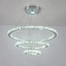 GobekUsa Crystal LED Pendant Chandelier, Modern Nordic Ceiling Lamp for Living and Dining Room