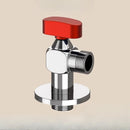 GobekUsa Angle Valve: Wall Mounted Water Volume Toilet Inlet One Out, Cold Hot.