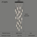 GobekUsa Acrylic Cone Pendant Light for Villa Stair, Kitchen, and Restaurant.