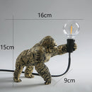 GobekUsa King Kong Resin Night Light: Customizable LED Table Lamp for Modern Living Spaces