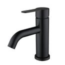 GobekUsa Black Stainless Steel Bathroom Faucet Basin Mixer for Hot and Cold Water