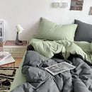 GobekUsa Cotton Quilted Duvet Cover Soft Comforter Skin-Friendly Bedclothes